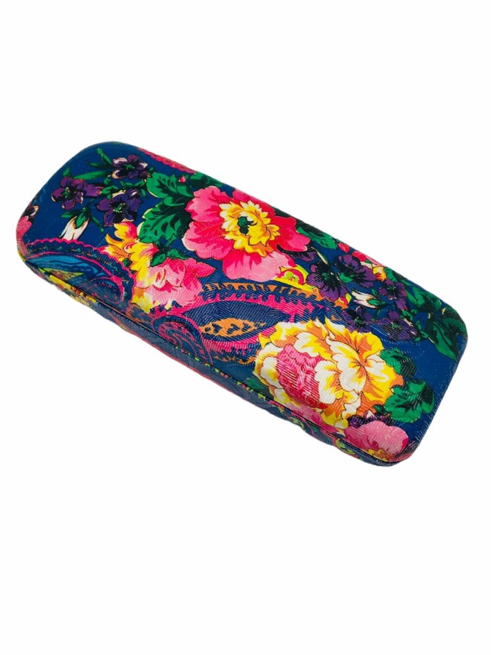 Multicolor Floral Eyeglasses Hard Case